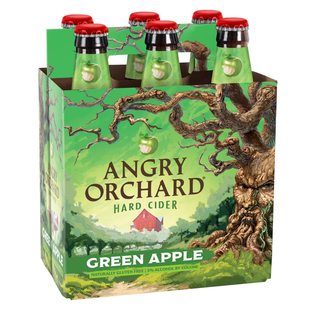 Angry Orchard Green Apple Hard Cider 6PK Bottles