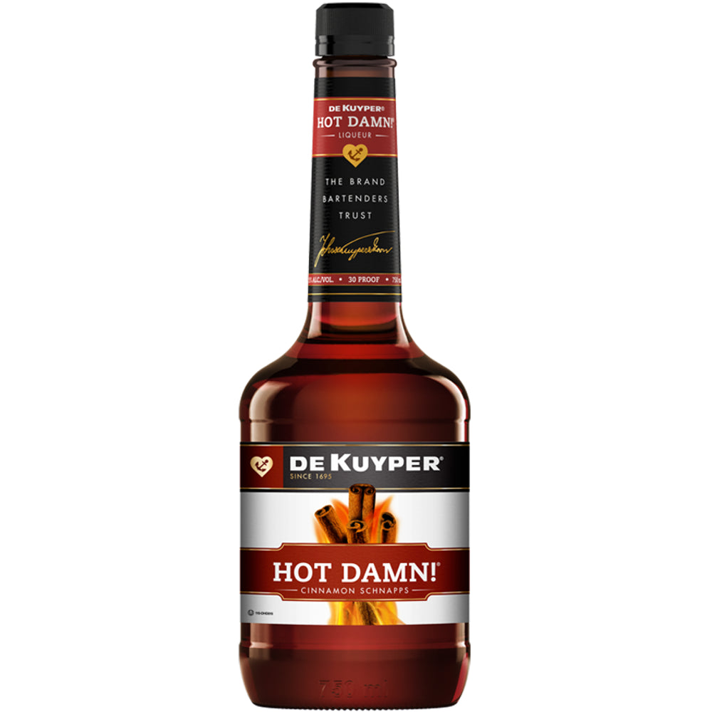 DeKuyper Hot Damn! Cinnamon Schnapps Liqueur