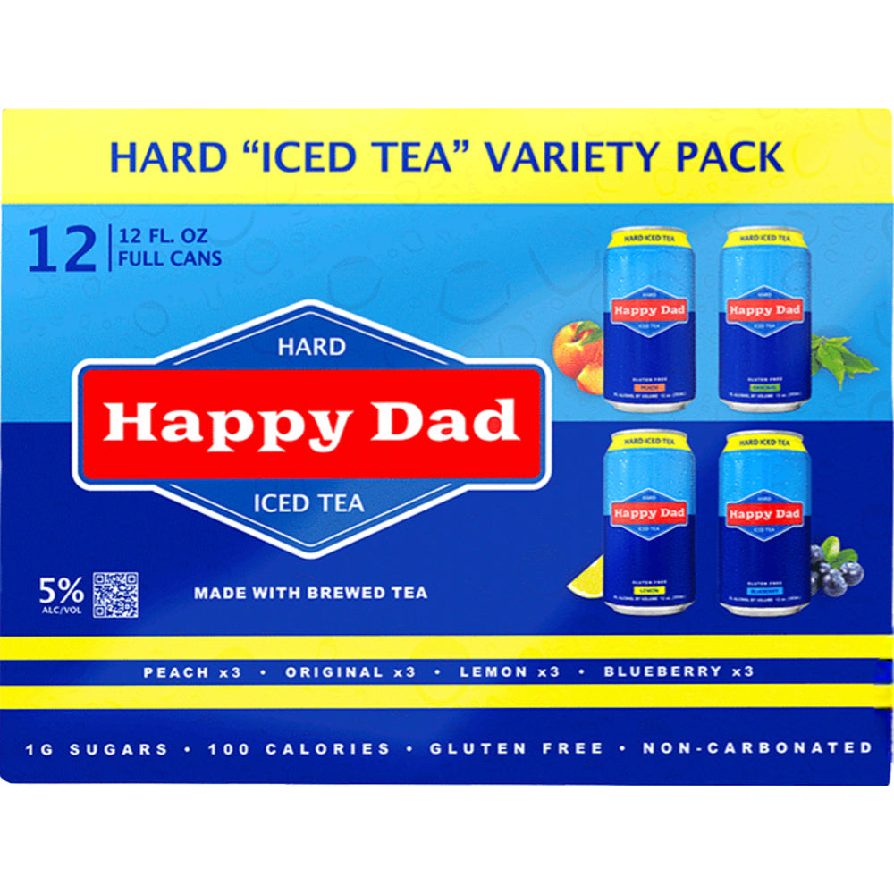 Happy Dad Hard Iced Tea Variety 12PK Cans