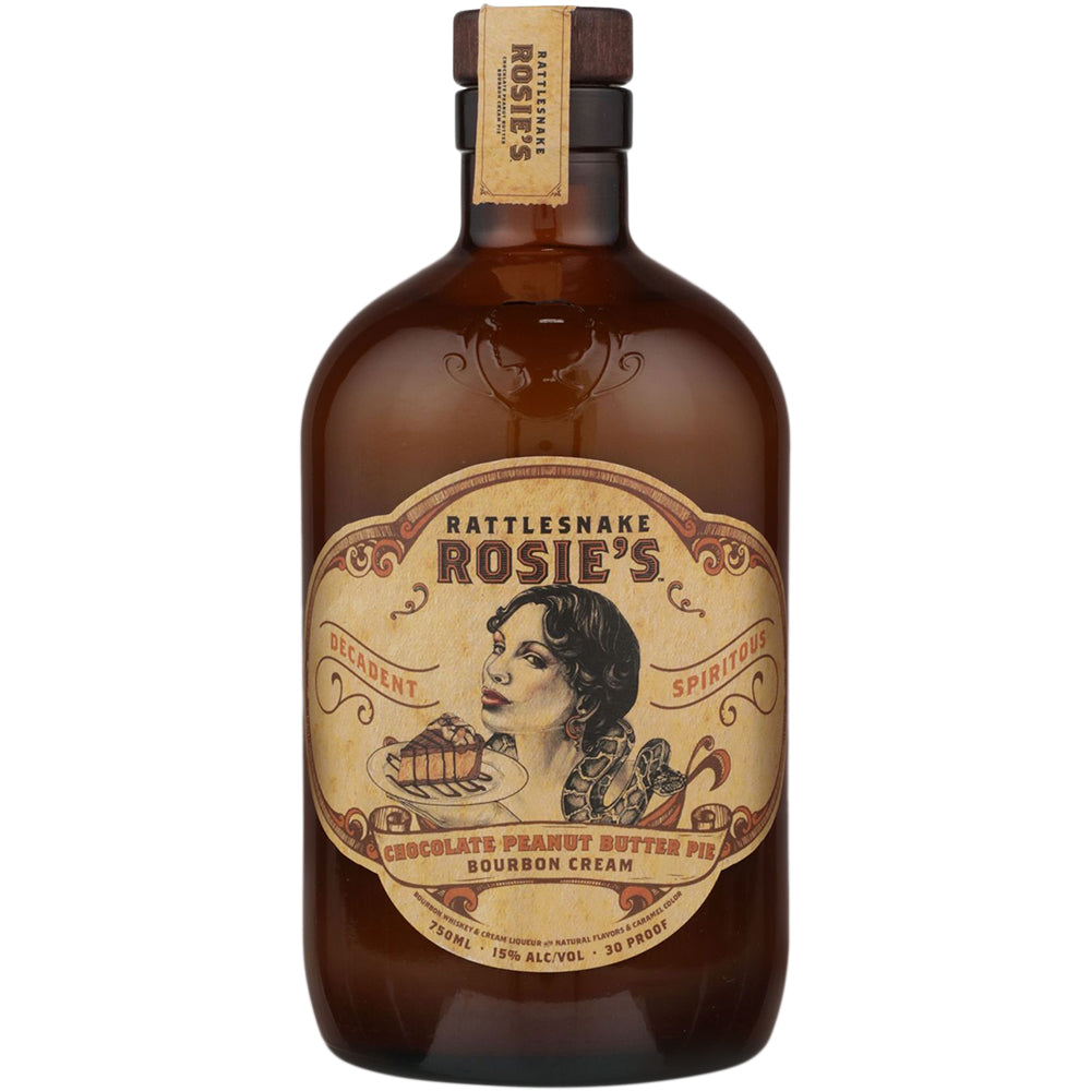Rattlesnake Rosies Chocolate Peanut Butter Pie Bourbon Cream