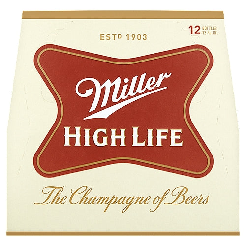 Miller High Life 12PK Bottles