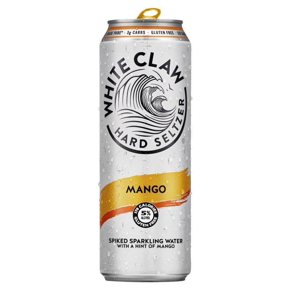 White Claw Hard Seltzer Mango 19oz