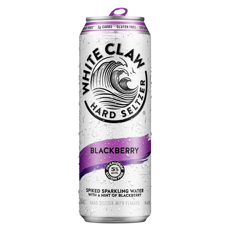 White Claw Hard Seltzer Blackberry 19oz