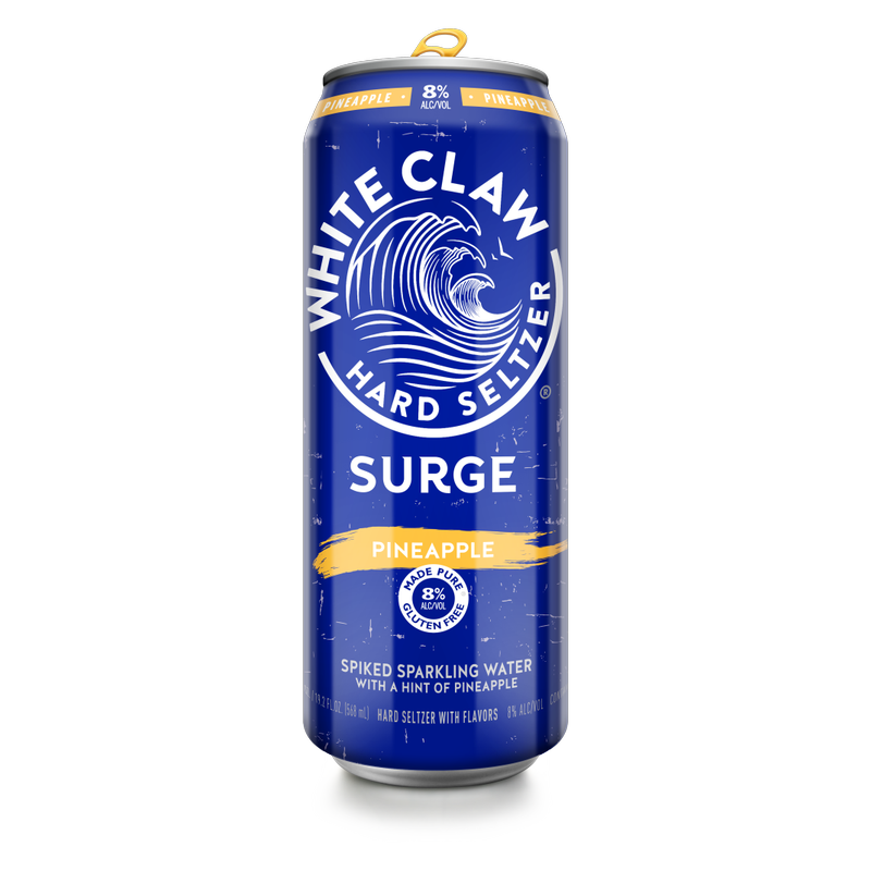 White Claw Hard Seltzer Surge Pineapple 19oz