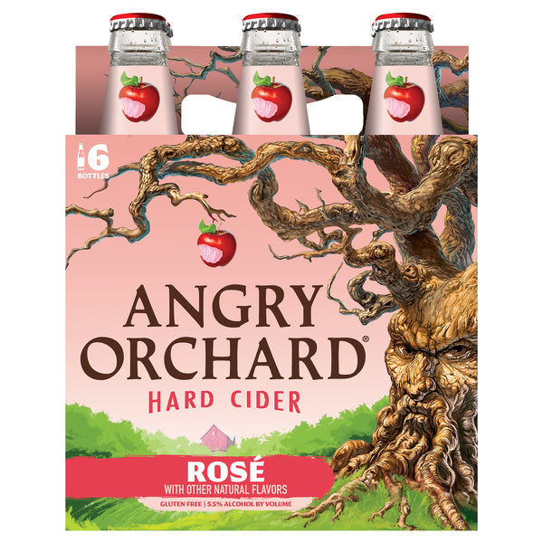 Angry Orchard Hard Cider Rose 6PK
