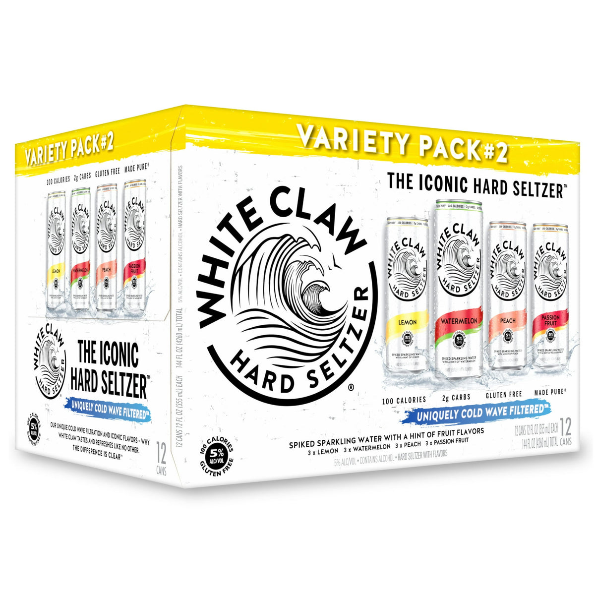 White Claw Hard Seltzer Variety #2 12PK