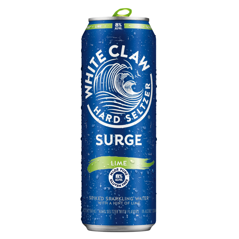 White Claw Hard Seltzer Surge Lime 19oz