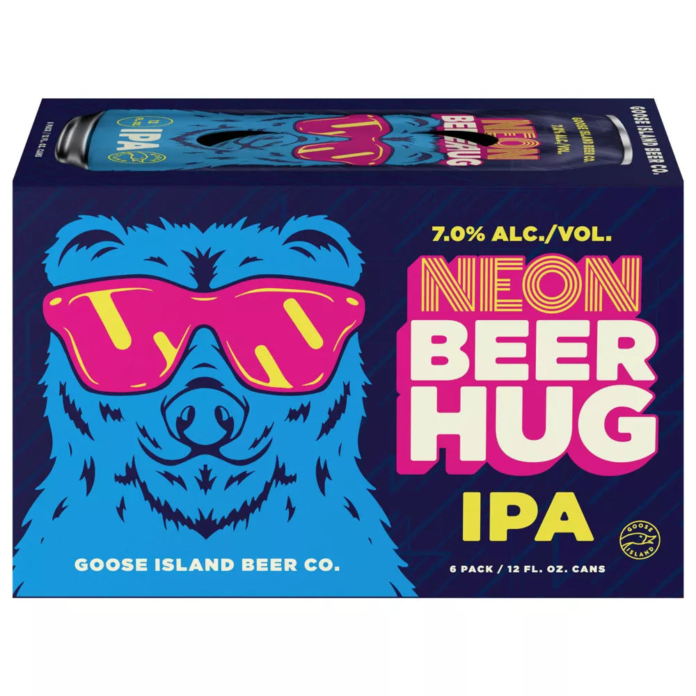Goose Island Neon Beer Hug IPA 6PK