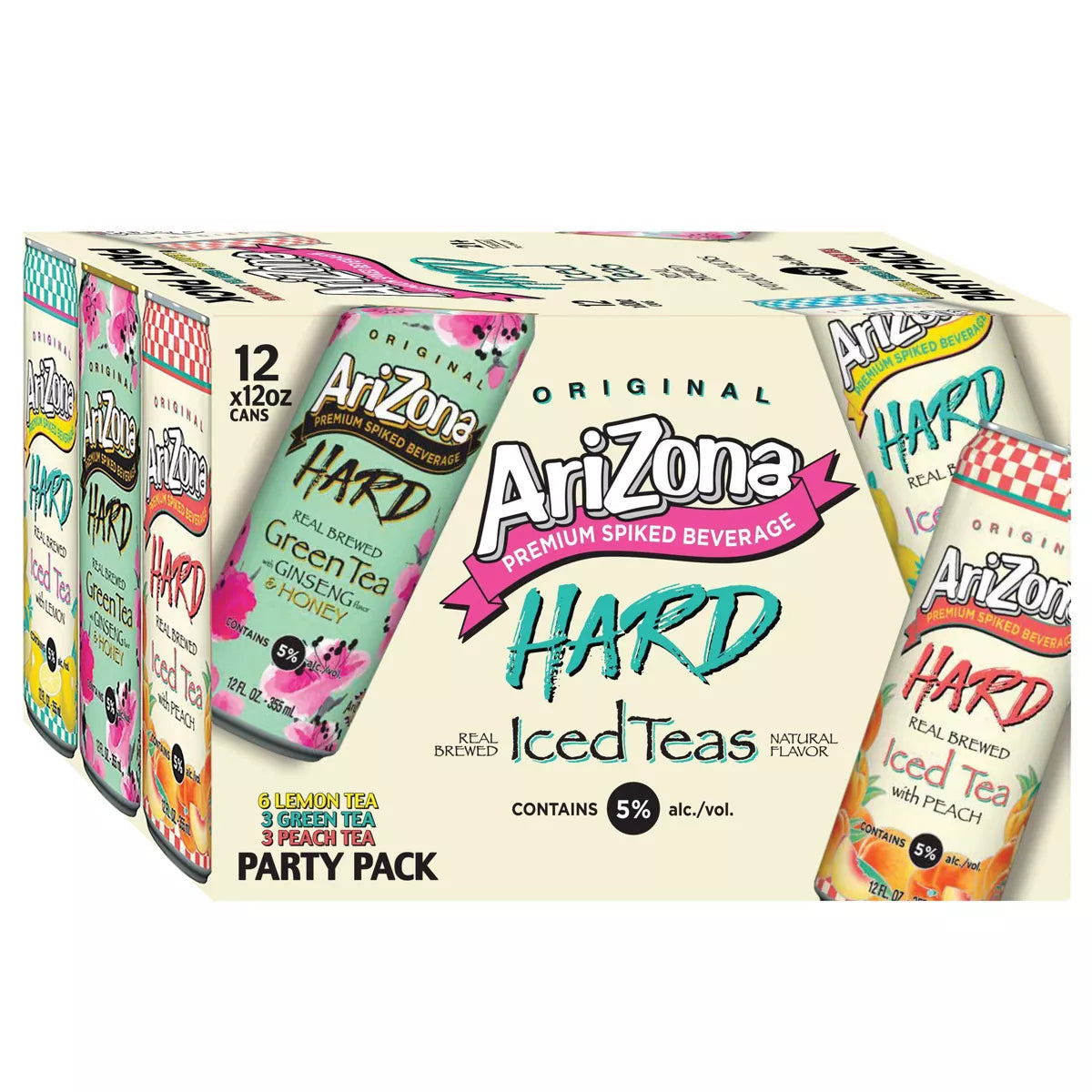 Arizona Hard Iced Tea Variety 12PK
