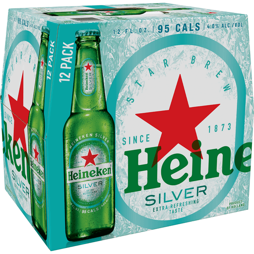 Heineken Silver 12PK Bottles