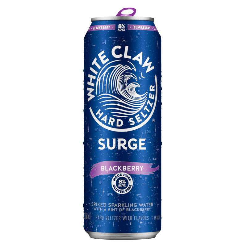 White Claw Hard Seltzer Surge Blueberry 19oz