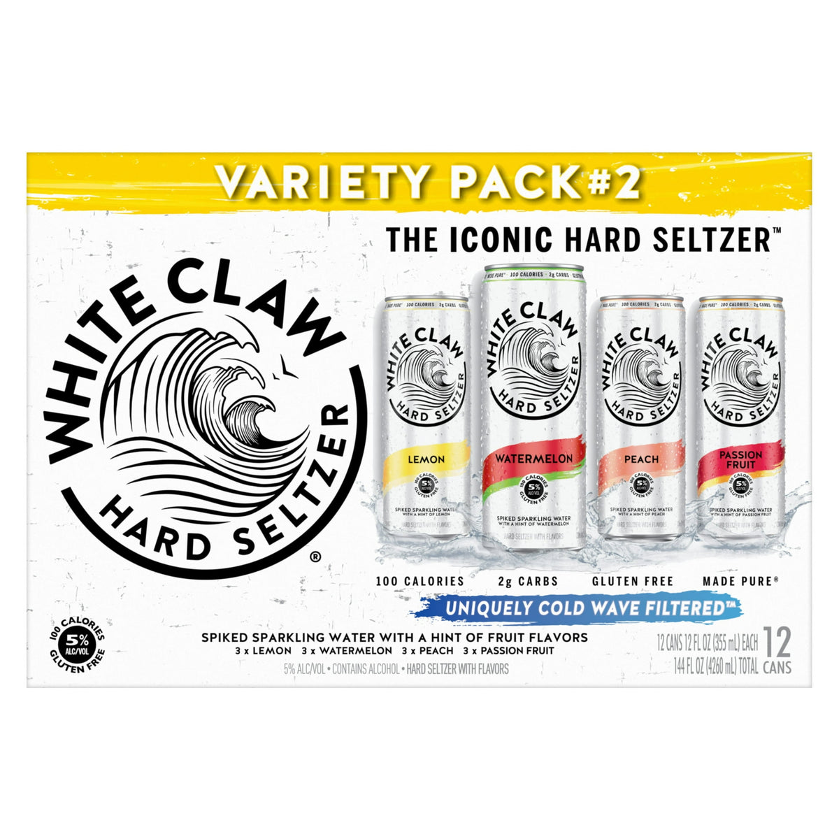 White Claw Hard Seltzer Variety #2 12PK
