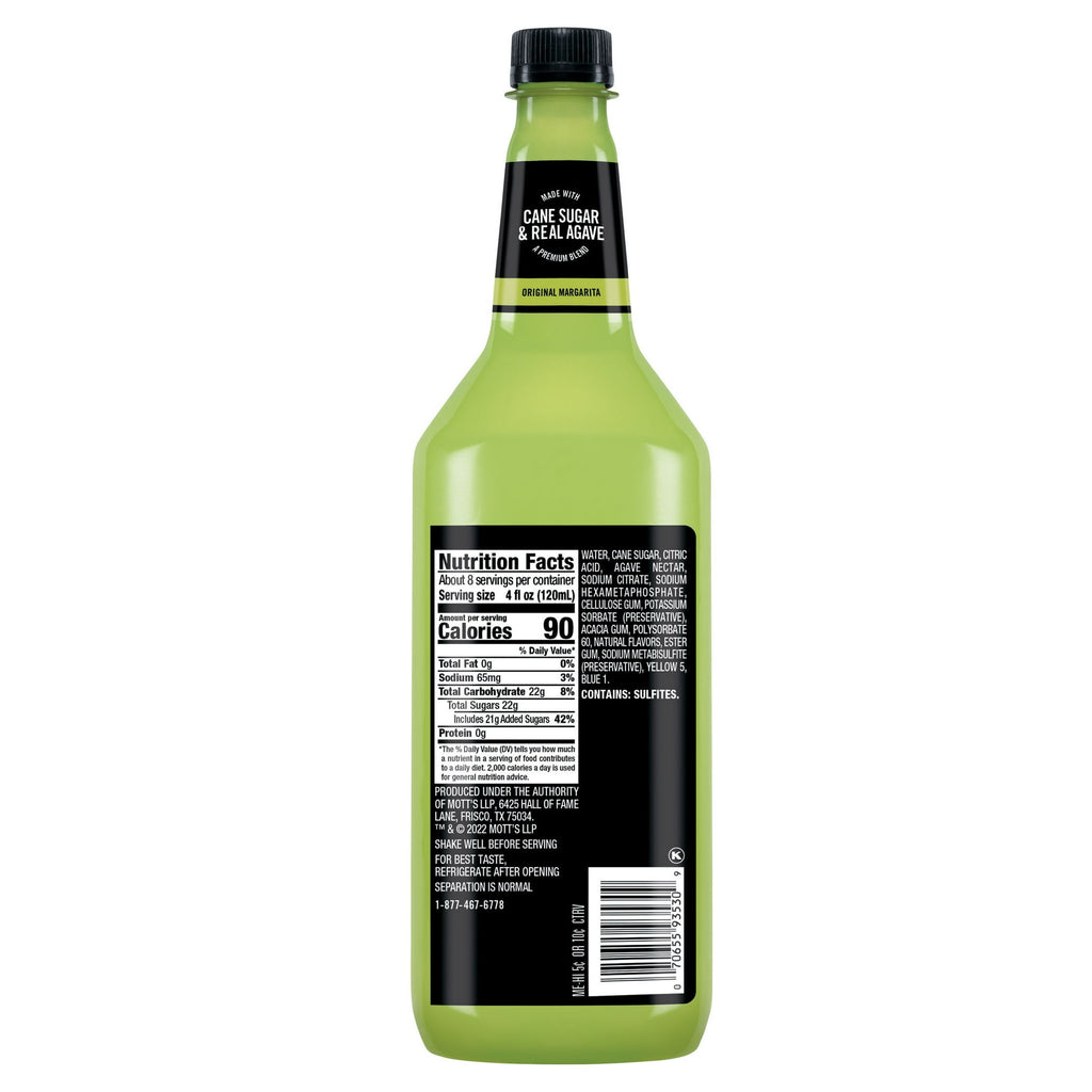 Mr & Mrs T Original Margarita Mix 1L
