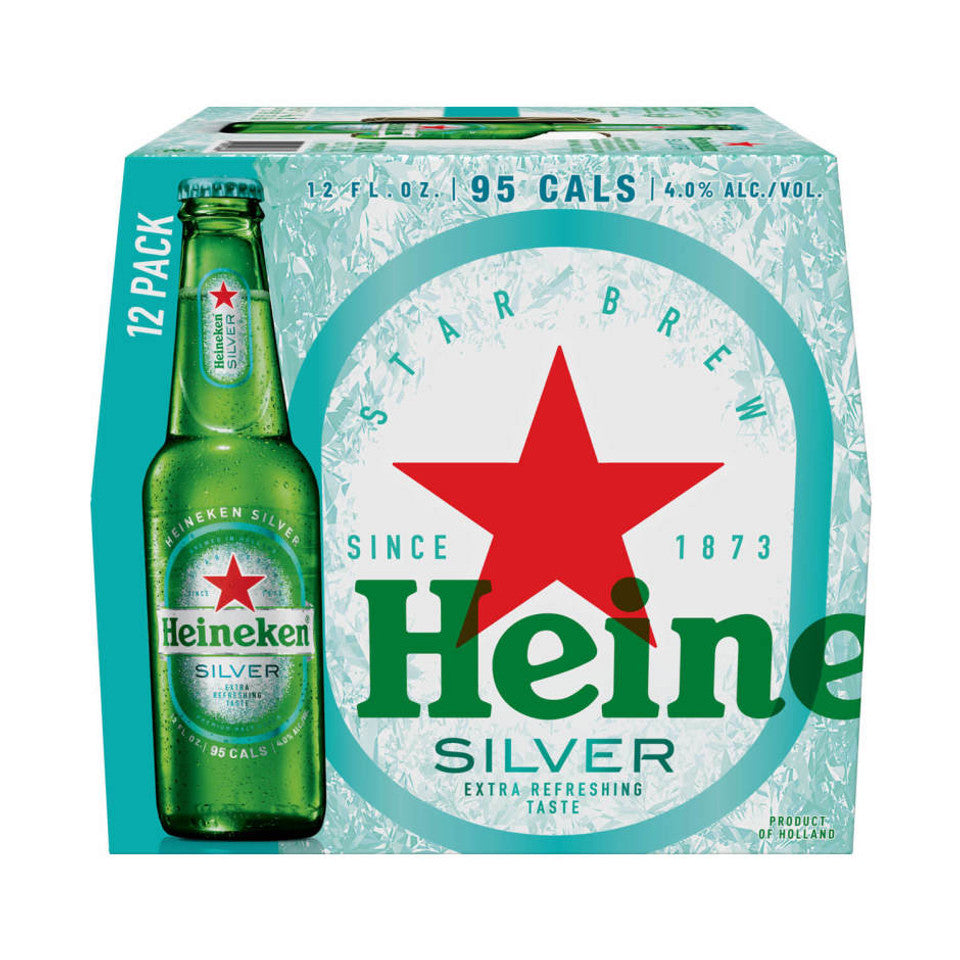Heineken Silver 12PK Bottles