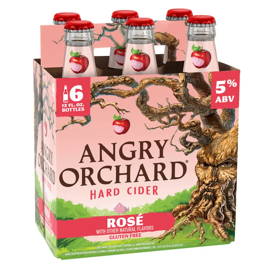 Angry Orchard Hard Cider Rose 6PK